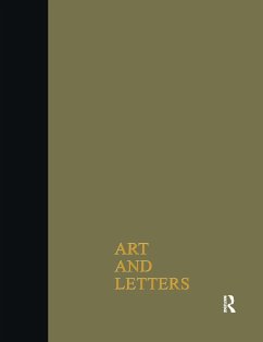 Art & Letters July-Winter 1918 - Rutter, F.