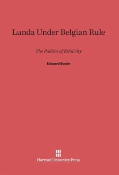 Cover Lunda Under Belgian Rule