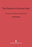 The Dialects of Ancient Gaul