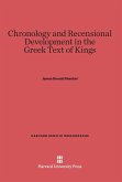 Chronology and Recensional Development in the Greek Text of Kings