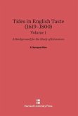 Allen, B. Sprague: Tides in English Taste (1619-1800). Volume 1