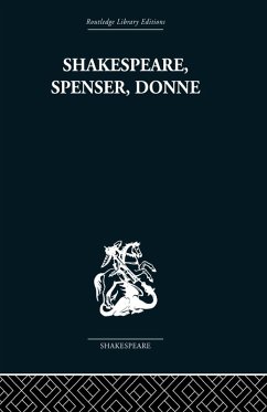 Cover Shakespeare, Spenser, Donne