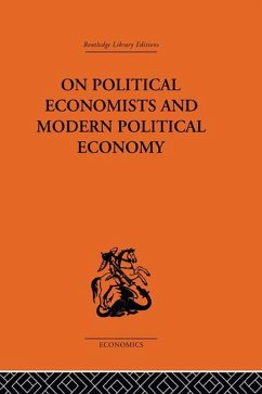 On Political Economists and Political Economy (eBook, PDF) - Harcourt, Geoffrey