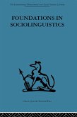 Foundations in Sociolinguistics (eBook, ePUB)