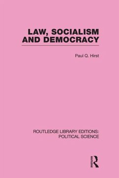 Cover Law, Socialism and Democracy (eBook, ePUB)