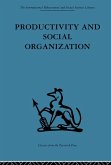 Productivity and Social Organization (eBook, PDF)