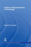 Auditory Representations in Phonology (eBook, ePUB)