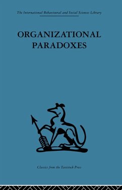 Cover Organizational Paradoxes (eBook, PDF)