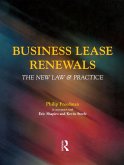 Business Lease Renewals (eBook, ePUB)