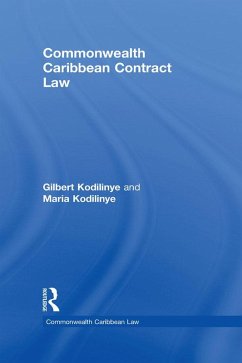 Cover Commonwealth Caribbean Contract Law (eBook, PDF)