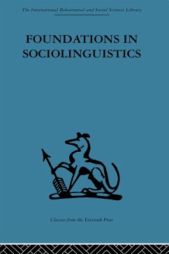 Cover Foundations in Sociolinguistics (eBook, PDF)