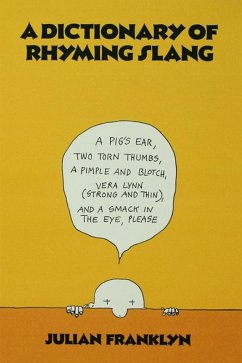 Cover A Dictionary of Rhyming Slang (eBook, ePUB)