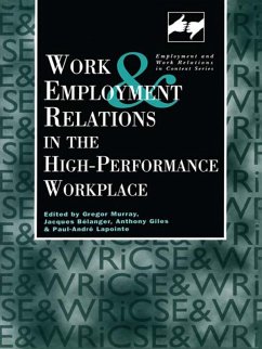 Cover Work and Employment in the High Performance Workplace (eBook, PDF)