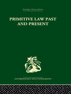 Primitive Law, Past and Present (eBook, PDF) - Diamond, A. S.