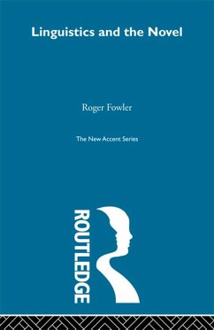 Linguistics and Novel (eBook, ePUB) - Fowler, Roger
