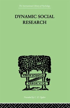 Dynamic Social Research (eBook, ePUB) - Hader, John J & Lindeman