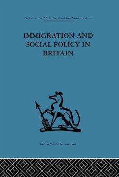 Cover Immigration and Social Policy in Britain (eBook, ePUB)