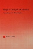 Hegel's Critique of Essence (eBook, ePUB)