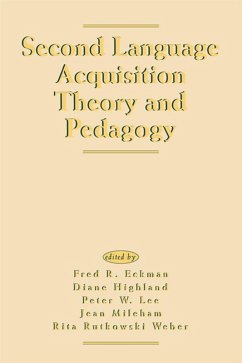 Cover Second Language Acquisition Theory and Pedagogy (eBook, ePUB)