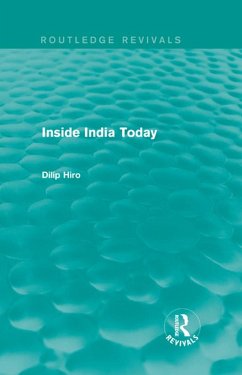 Cover Inside India Today (Routledge Revivals) (eBook, ePUB)