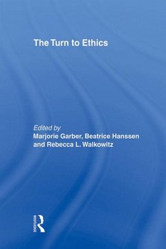 The Turn to Ethics (eBook, ePUB)