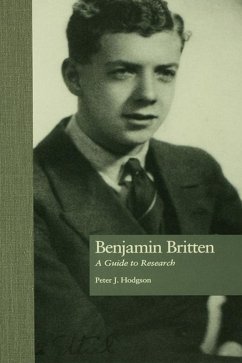 Benjamin Britten (eBook, PDF) - Hodgson, Peter J.