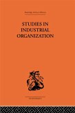 Studies in Industrial Organization (eBook, ePUB)