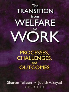 The Transition from Welfare to Work (eBook, PDF) - Telleen, Sharon; Sayad, Judith V.