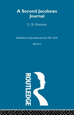 A Second Jacobean Journal V5 (eBook, PDF) - Harrison