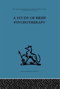 A Study of Brief Psychotherapy (eBook, ePUB)