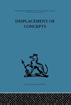 Cover Displacement of Concepts (eBook, PDF)