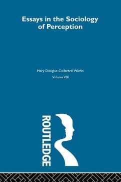 Essays on the Sociology of Perception (eBook, ePUB) - Douglas, Mary