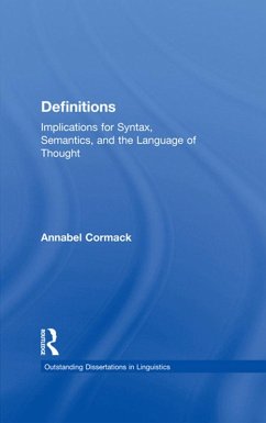 Definitions (eBook, PDF) - Cormack, Annabel