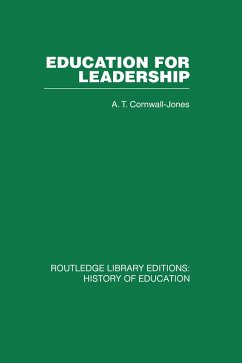 Education For Leadership (eBook, PDF) Cover Education For Leadership (eBook, PDF)
