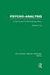 Psycho-Analysis (RLE: Freud) (eBook,... - Bild 1