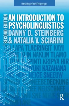 An Introduction to Psycholinguistics (eBook, ePUB) - Steinberg, Danny D.; Sciarini, Natalia V.