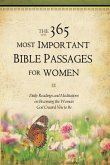 The 365 Most Important Bible Passages for Women (eBook, ePUB)