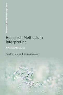 Cover Research Methods in Interpreting (eBook, PDF)