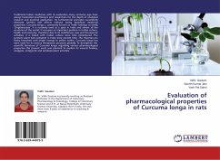 Evaluation of pharmacological properties of Curcuma longa in rats