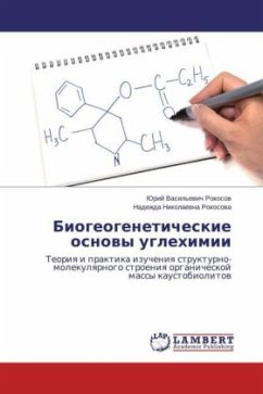 Biogeogeneticheskie osnovy uglekhimii - Rokosov, Yuriy Vasil'evich;Rokosova, Nadezhda Nikolaevna