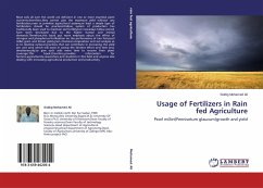 Usage of Fertilizers in Rain fed Agriculture