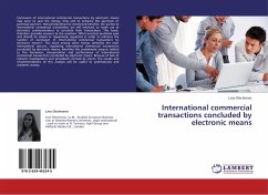 International commercial transactions concluded by electronic means