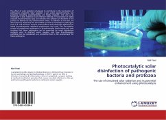 Photocatalytic solar disinfection of pathogenic bacteria and protozoa
