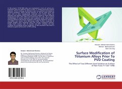 Surface Modification of Ttitanium Alloys Prior To PVD Coating