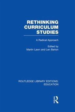 Rethinking Curriculum Studies