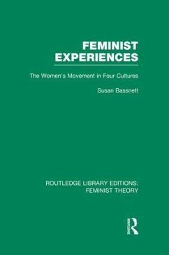 Feminist Experiences (Rle Feminist Theory) - Bassnett, Susan