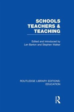 Schools, Teachers and Teaching (RLE Edu N)