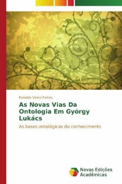 Cover As Novas Vias Da Ontologia Em György Lukács