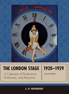 The London Stage 1920-1929 - Wearing, J. P.