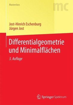 Differentialgeometrie und Minimalflächen - Eschenburg, Jost-Hinrich;Jost, Jürgen